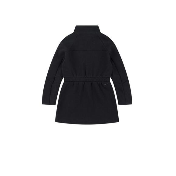 $85 Nike Tech Girls L/S Beautiful Black Dress Size 6X (6-7 yrs) 36M883 023 - Picture 2 of 5